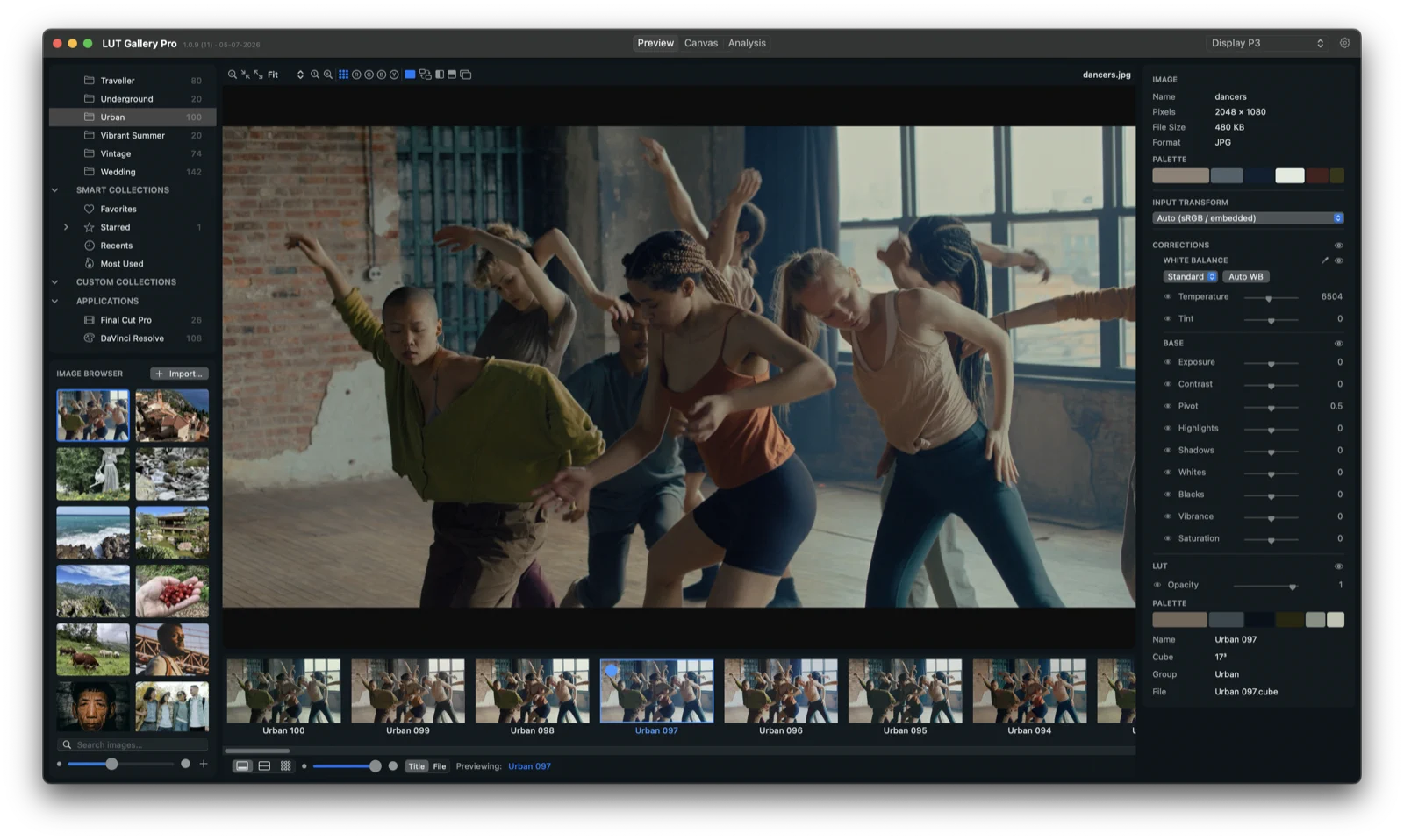 Annotated window overview
